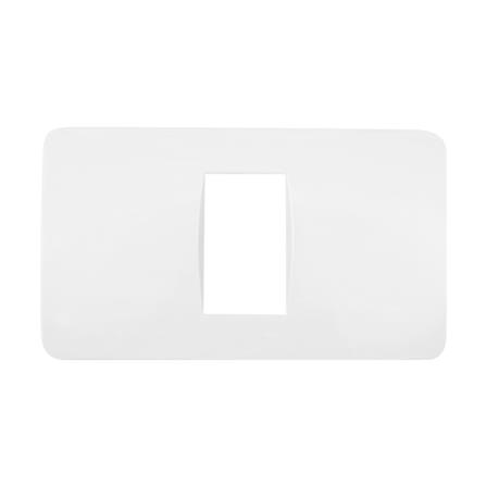 หน้ากาก 1 ช่อง SCHNEIDER A3001 CONCEPT สีขาว แพ็ก 10 ชิ้น