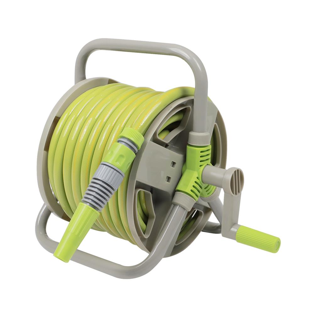 สายยางโรล SPRING RL12 GN20 1/2 นิ้วX20 ม. สีเขียว/เทา