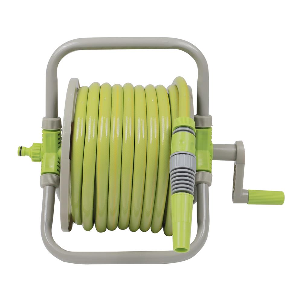 สายยางโรล SPRING RL12 GN20 1/2 นิ้วX20 ม. สีเขียว/เทา