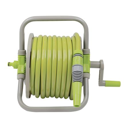 สายยางโรล SPRING RL12 GN20 1/2 นิ้วX20 ม. สีเขียว/เทา_1