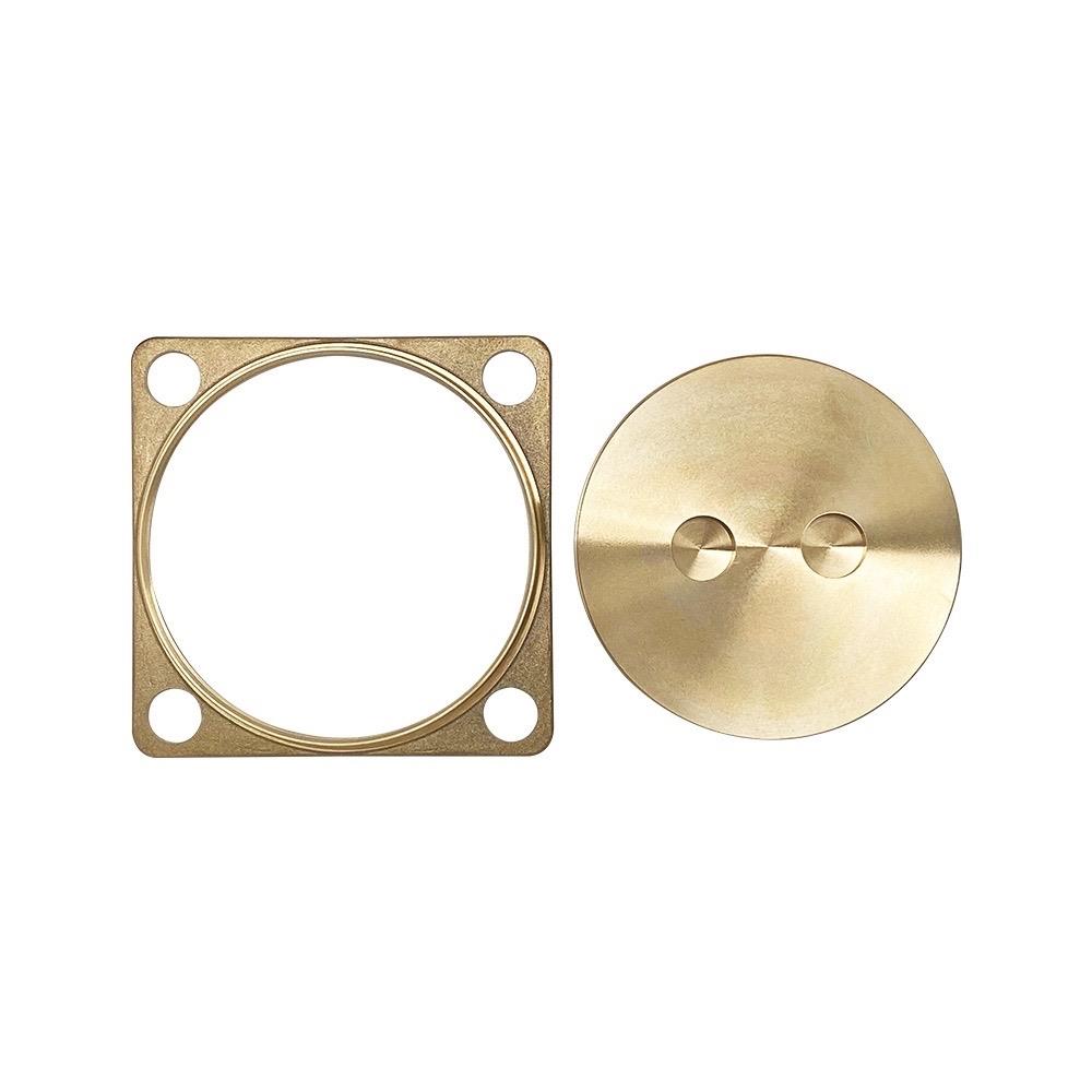 ฝาส้วมทองเหลือง DEXZON 5 นิ้ว