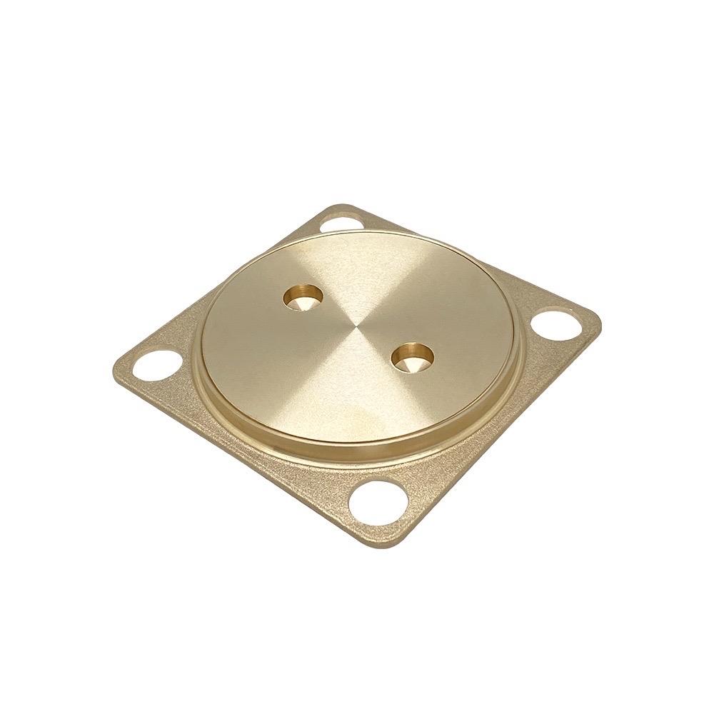 ฝาส้วมทองเหลือง DEXZON 4 นิ้ว