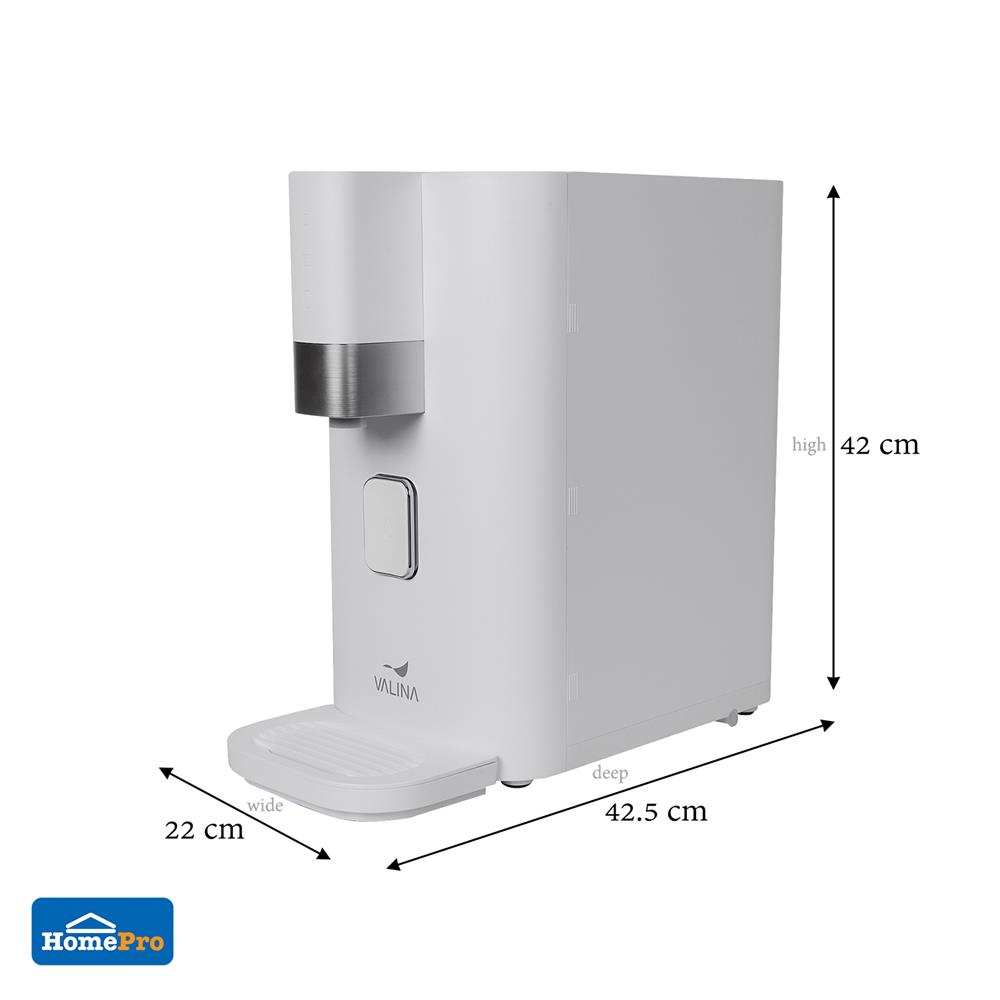 เครื่องกรองน้ำดื่ม VALINA CTRO-TIDY สีขาว