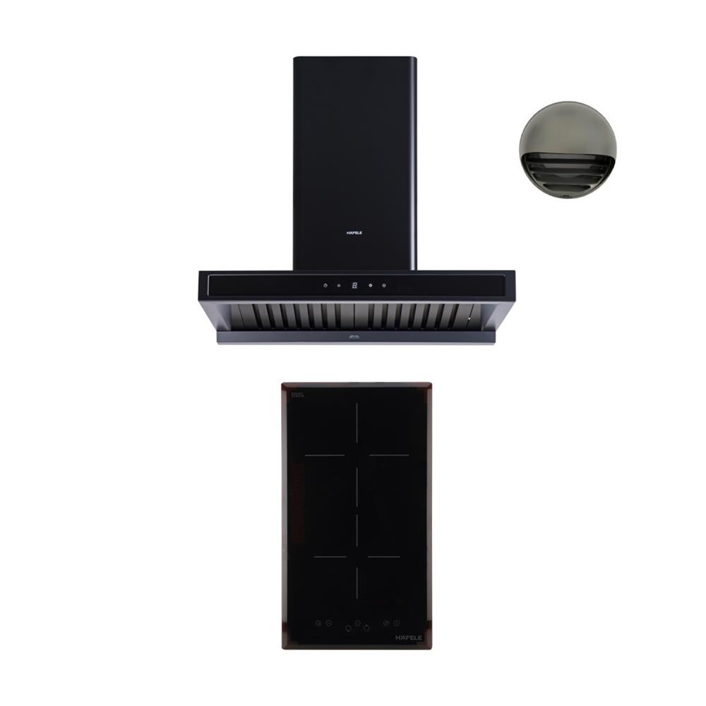 เตาฝัง+เครื่องดูดควัน HAFELE 302SCGCN+BAYU