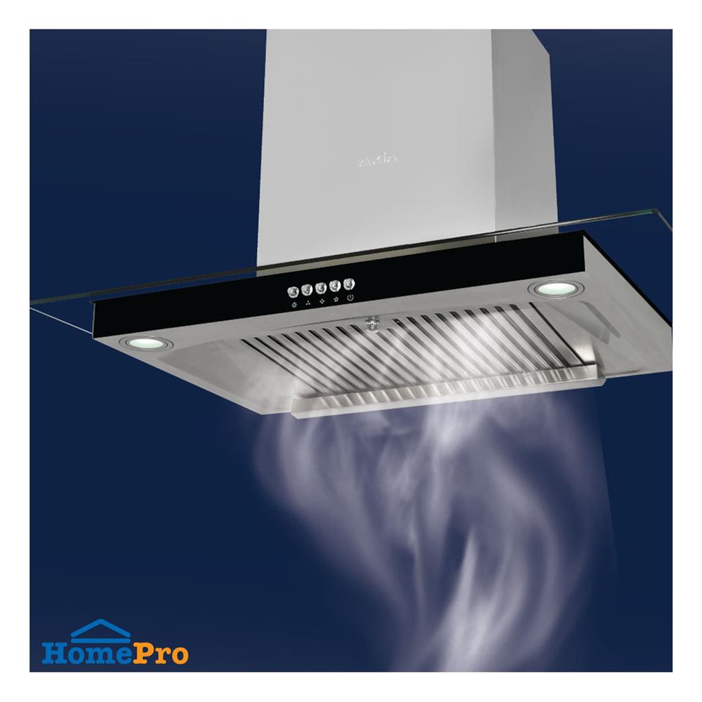 เตาฝัง+เครื่องดูดควัน AXIA SRN76-2G+T8-90