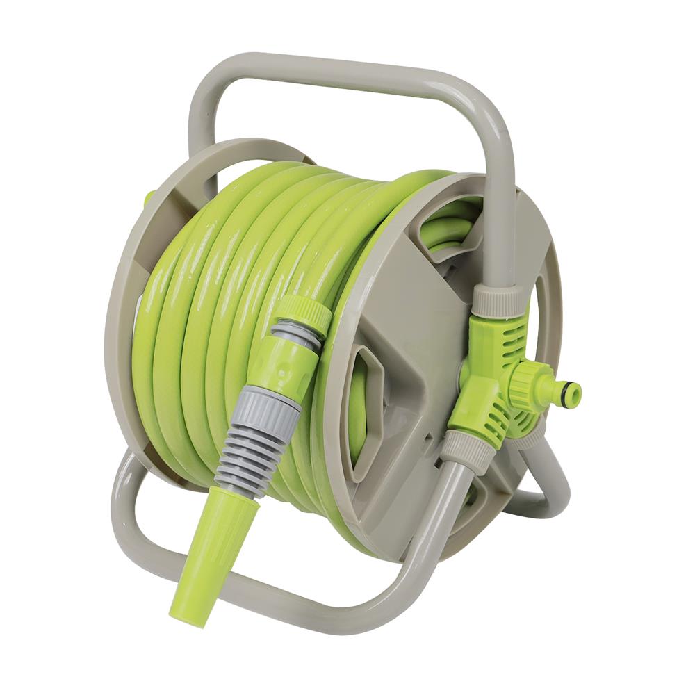 สายยางโรล SPRING RL12 GN15 1/2 นิ้วX15 ม. สีเขียว/เทา