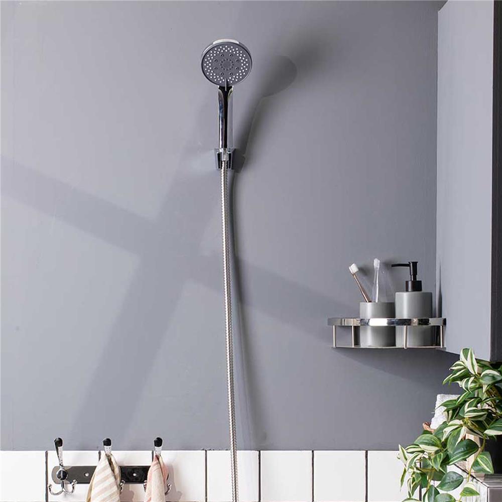 ชุดฝักบัวสายอ่อน 5 ระดับ RASLAND CHROME-1234 สีโครม