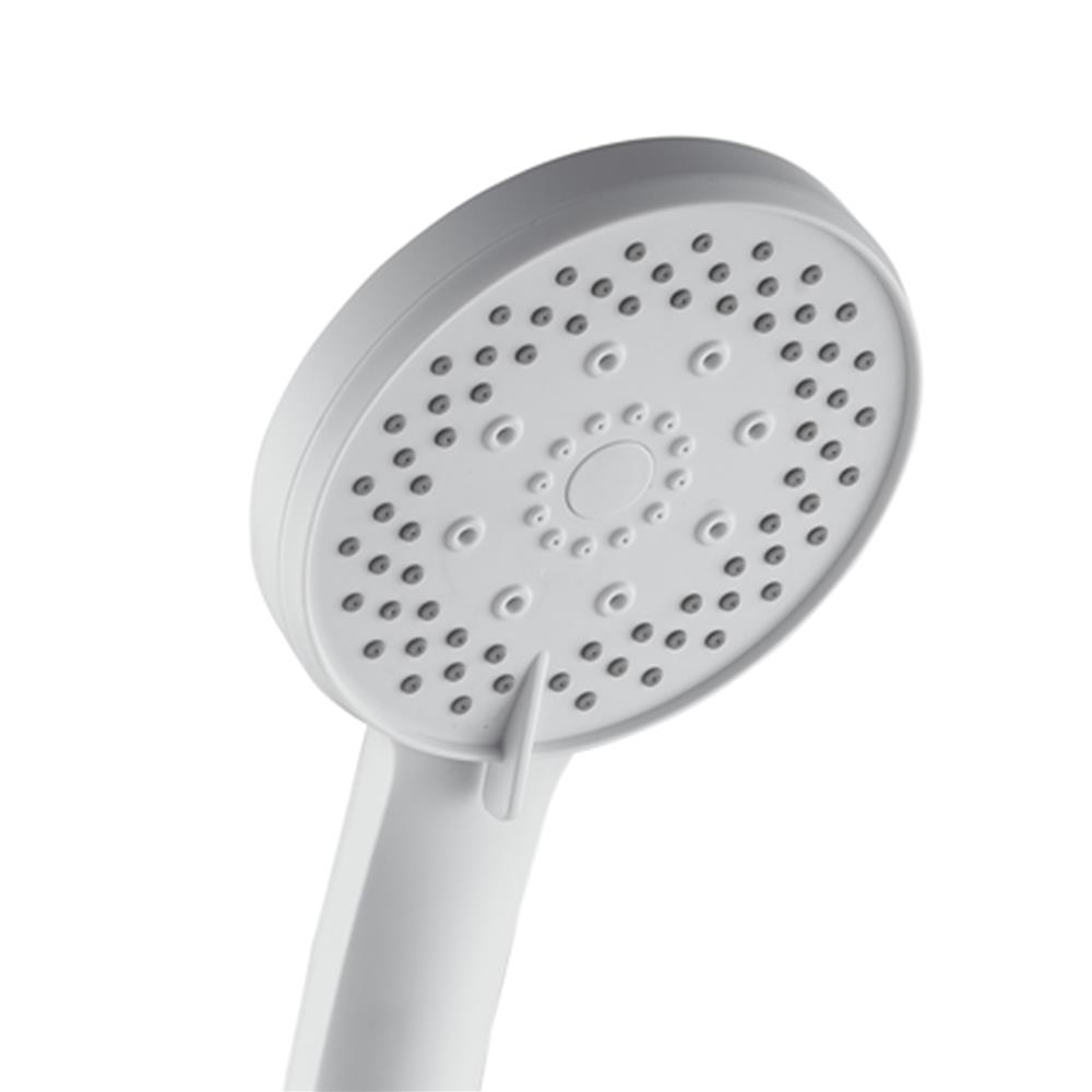 ชุดฝักบัวสายอ่อน 5 ระดับ RASLAND WHITE-9999 สีขาว