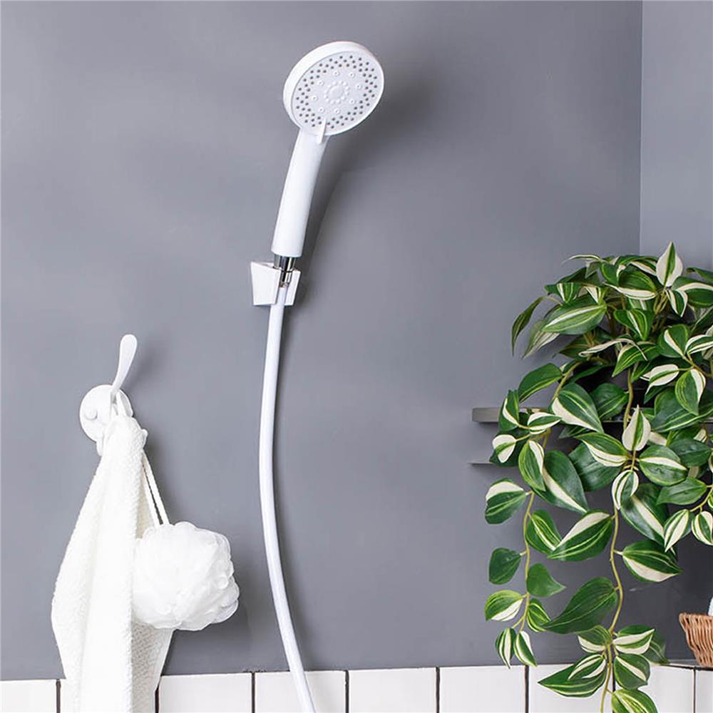 ชุดฝักบัวสายอ่อน 5 ระดับ RASLAND WHITE-9999 สีขาว