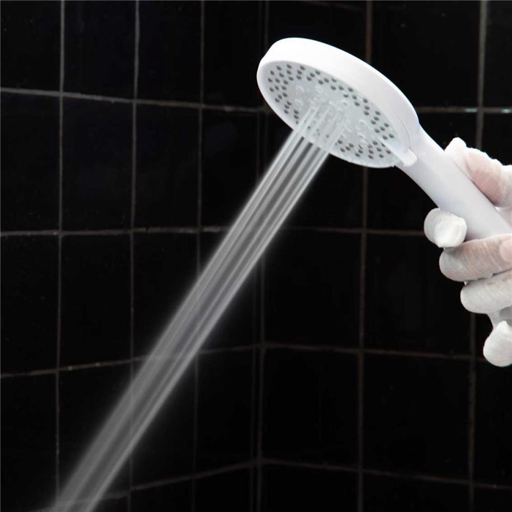 ชุดฝักบัวสายอ่อน 5 ระดับ RASLAND WHITE-9999 สีขาว