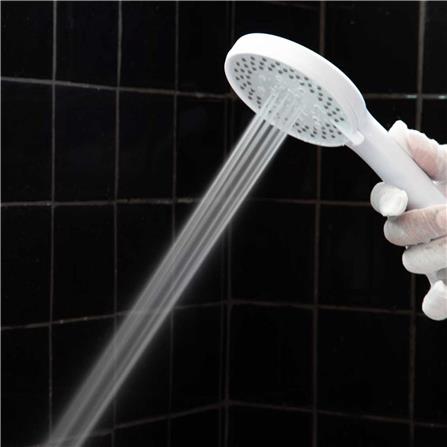 ชุดฝักบัวสายอ่อน 5 ระดับ RASLAND WHITE-9999 สีขาว_9