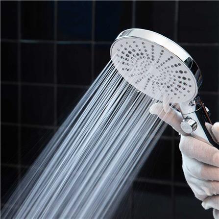 ชุดฝักบัวสายอ่อน 3 ระดับ RASLAND FLO-6666 สีโครม_4