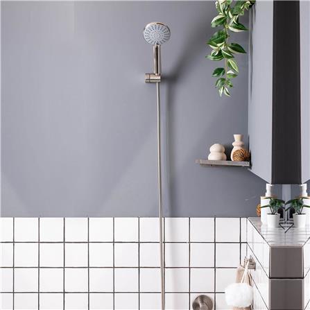 ชุดฝักบัวสายอ่อน 5 ระดับ RASLAND SATIN-4567 สเตนเลส_4