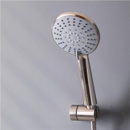 ชุดฝักบัวสายอ่อน 5 ระดับ RASLAND SATIN-4567 สเตนเลส_5