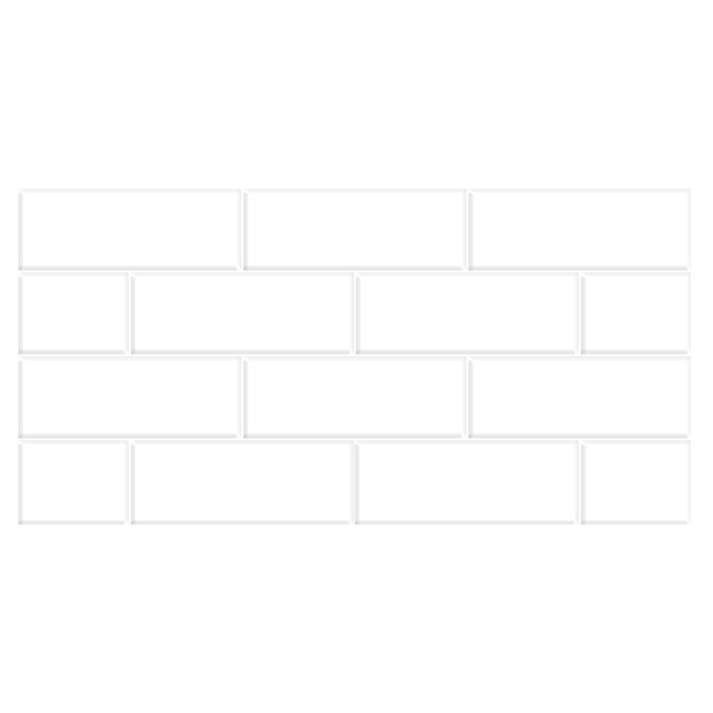 กระเบื้องผนัง 30x60 ซม. TARA มิทช์ บริค ไวท์ 1.44M2