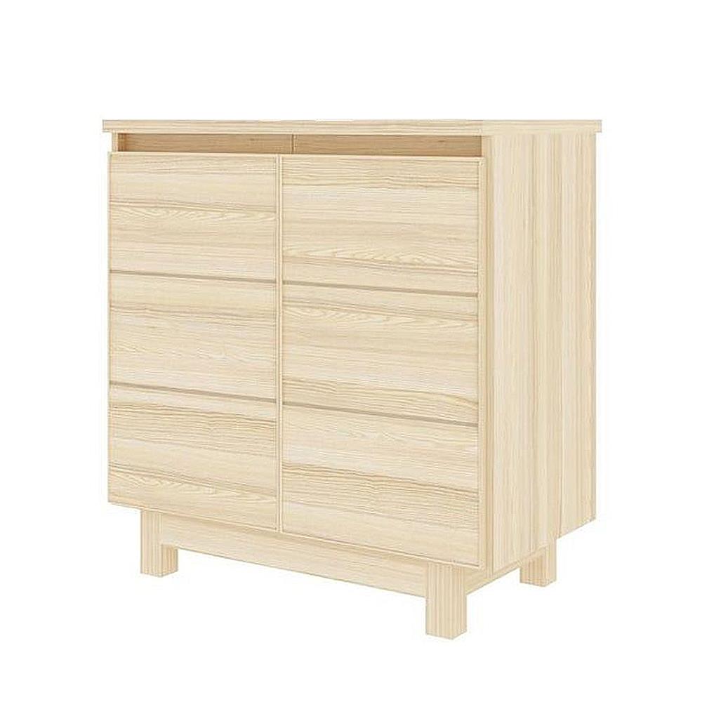 ตู้เตี้ยบานเปิด KONCEPT HAKONE 80 ซม. สีแคนยอนโอ๊ค