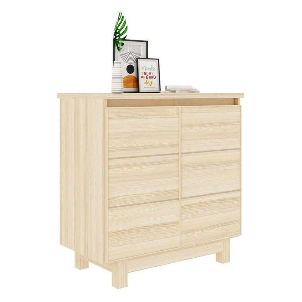 ตู้เตี้ยบานเปิด KONCEPT HAKONE 80 ซม. สีแคนยอนโอ๊ค