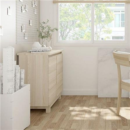 ตู้เตี้ยบานเปิด KONCEPT HAKONE 80 ซม. สีแคนยอนโอ๊ค_5