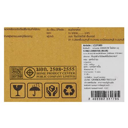กระเบื้องผนัง 30x60 ซม. TARA โดมินิค บลู 0.9M2_6