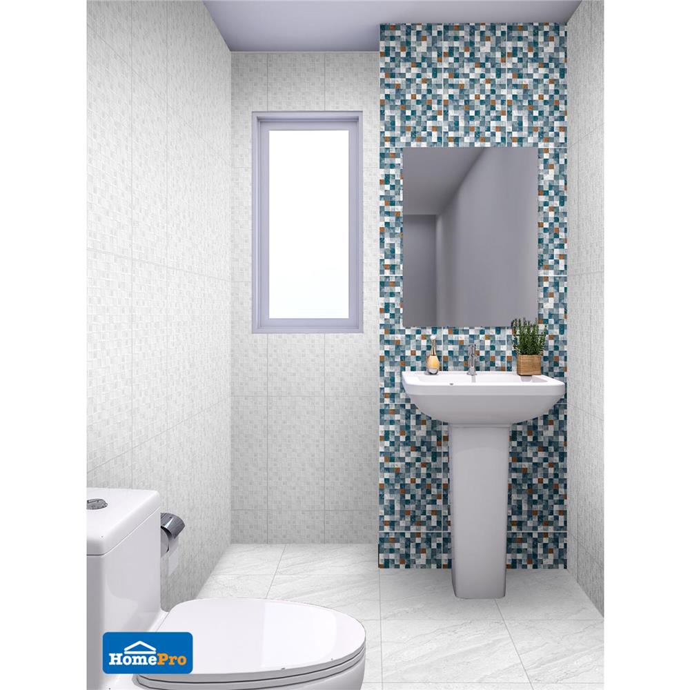 กระเบื้องผนัง 30x60 ซม. TARA โดมินิค ไวท์ 0.9M2