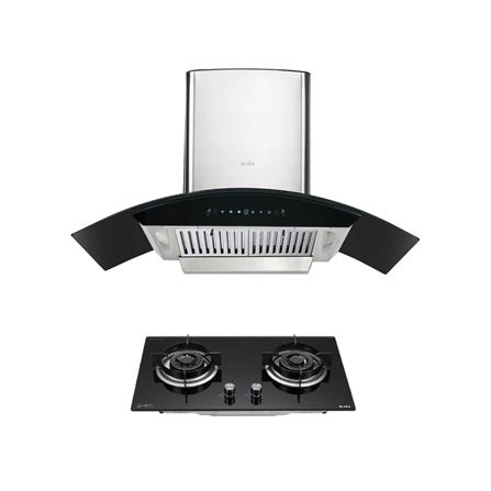 เตาฝัง+เครื่องดูดควัน AXIA SBL76-2G+C-CROWN90_0