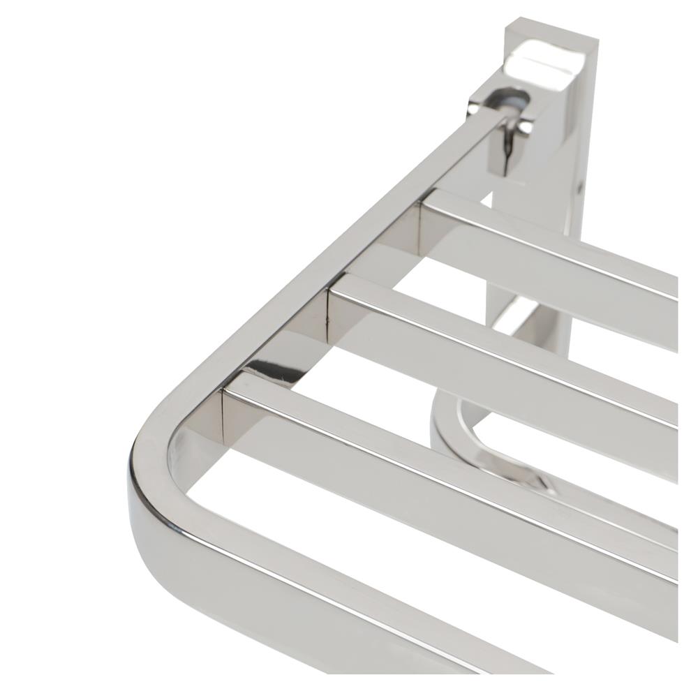 ชั้นวางพร้อมราวแขวนผ้า MOYA NXT210 89 สเตนเลส