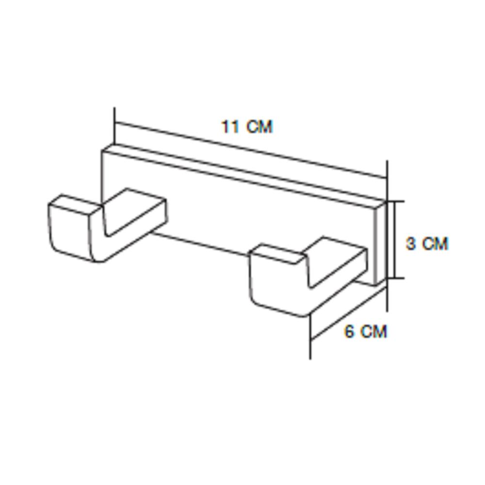 ขอแขวนผ้า 2 ขอ MOYA NXT210 78 สเตนเลส