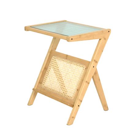 โต๊ะข้าง FURDINI MORI สีไม้ธรรมชาติ_0