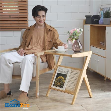 โต๊ะข้าง FURDINI MORI สีไม้ธรรมชาติ_7