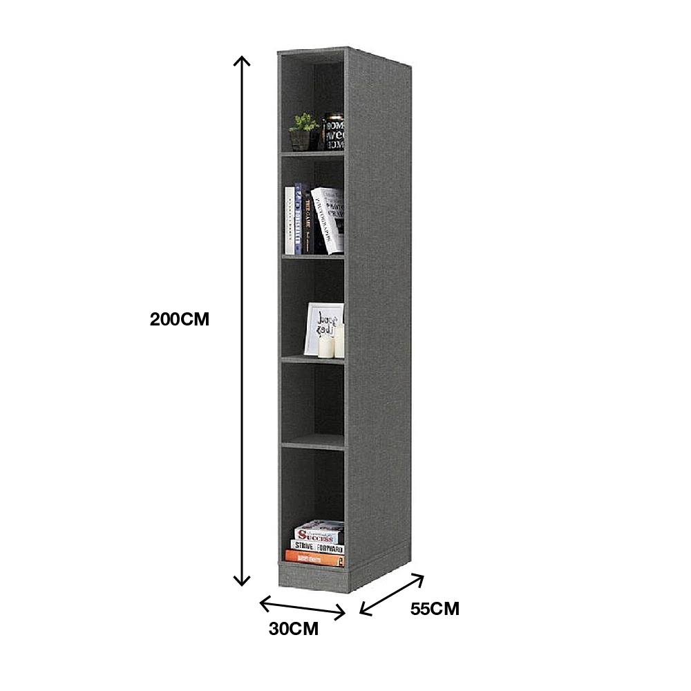 ตู้สูง KONCEPT CT30 PERCO PLUS 30 ซม. สีเกรย์ลินิน