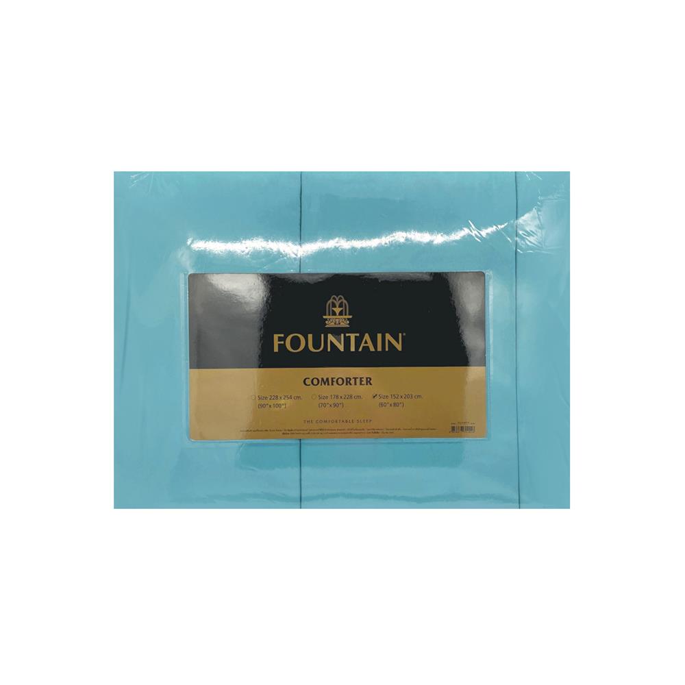ผ้านวม FOUNTAIN COLOR 70202TUR 60X80 นิ้ว