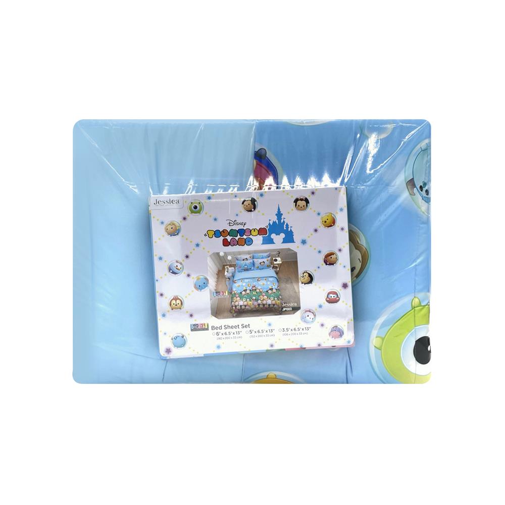 ชุดผ้าปูที่นอน 6 ฟุต 6 ชิ้น JESSICA TSUMTSUM 22065-JP003