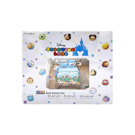 ชุดผ้าปูที่นอน 6 ฟุต 5 ชิ้น JESSICA TSUMTSUM 21073-JP003_3