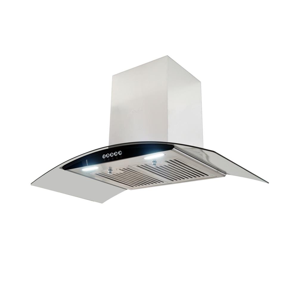 เตาฝัง+เครื่องดูดควัน AXIA SBL76-2G+HERO BLACK90