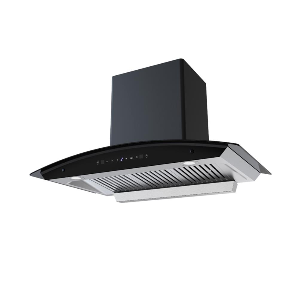 เตาฝัง+เครื่องดูดควัน TECNOSTAR SET HD 90MA/B+HB207846