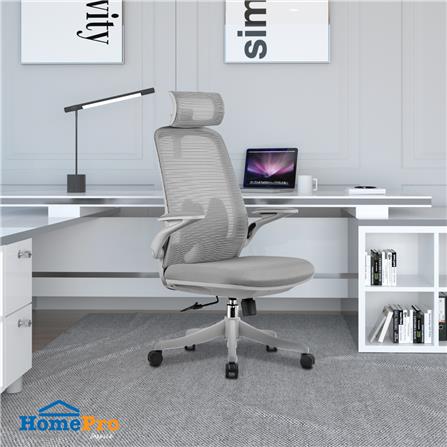 เก้าอี้สำนักงาน FURDINI RAPTER HL2022-A NET สีเทา_10