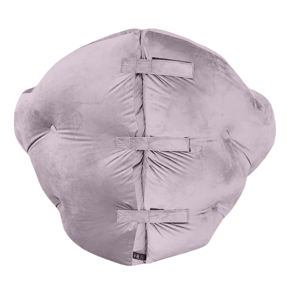 เบาะรองนั่ง HOME LIVING STYLE FLOWER 34x43 นิ้ว สีม่วง