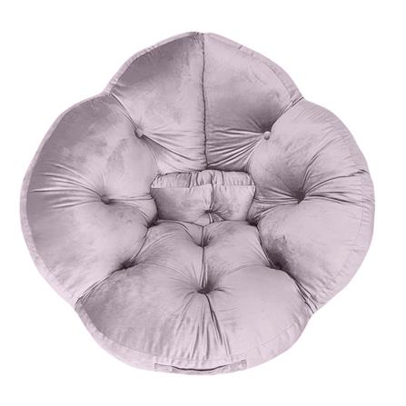 เบาะรองนั่ง HOME LIVING STYLE FLOWER 34x43 นิ้ว สีม่วง