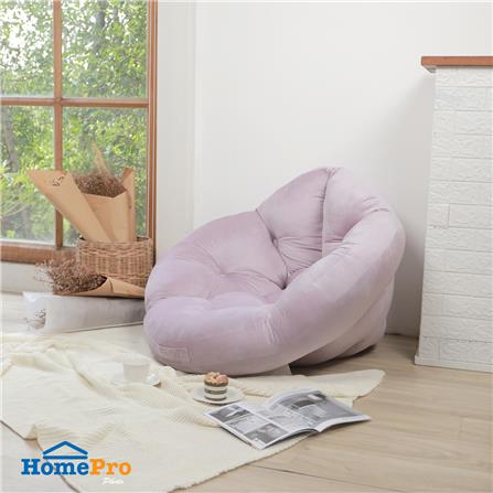 เบาะรองนั่ง HOME LIVING STYLE FLOWER 34x43 นิ้ว สีม่วง_3