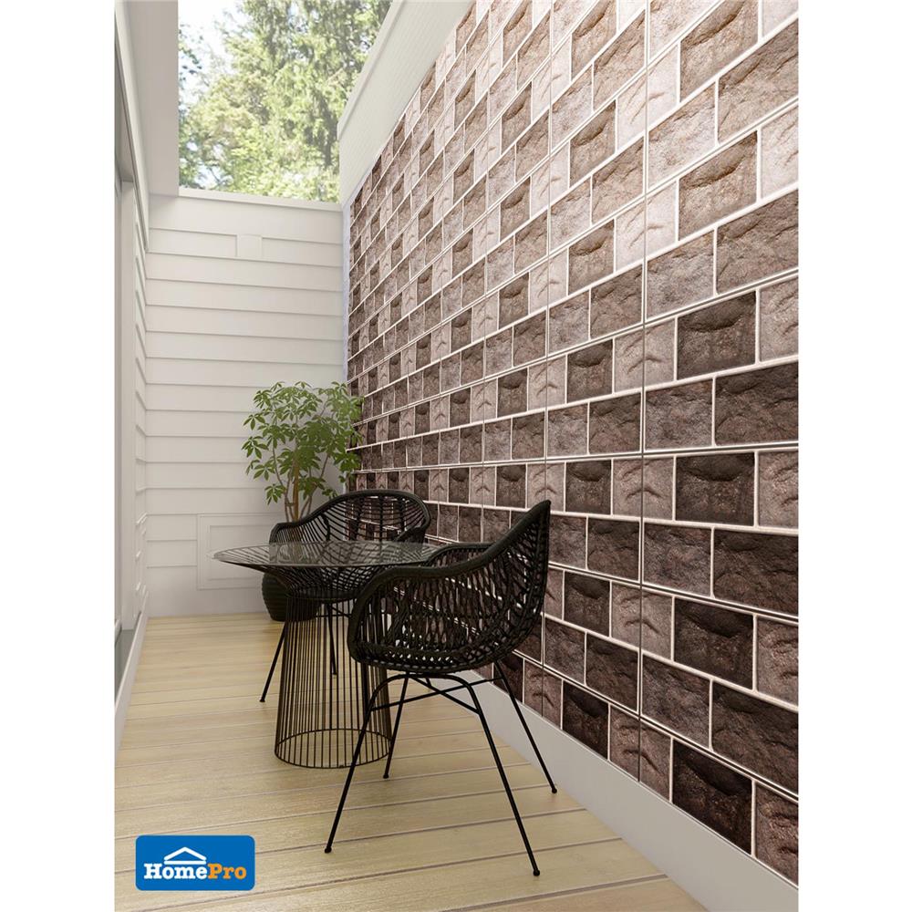 กระเบื้องผนัง 30x45 ซม. TARA อะพาไทต์สโตน น้ำตาล 0.81 ตร.ม.