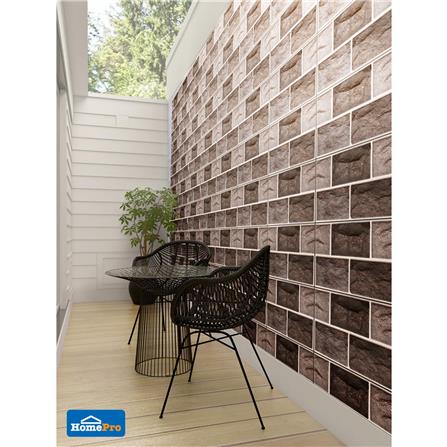 กระเบื้องผนัง 30x45 ซม. TARA อะพาไทต์สโตน น้ำตาล 0.81 ตร.ม._3