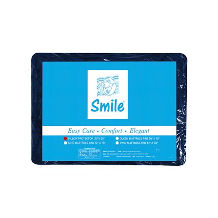 ปลอกหมอนหนุนกันเปื้อน PICASSO SMILE สี NAVY แพ็ก 2 ชิ้น_5