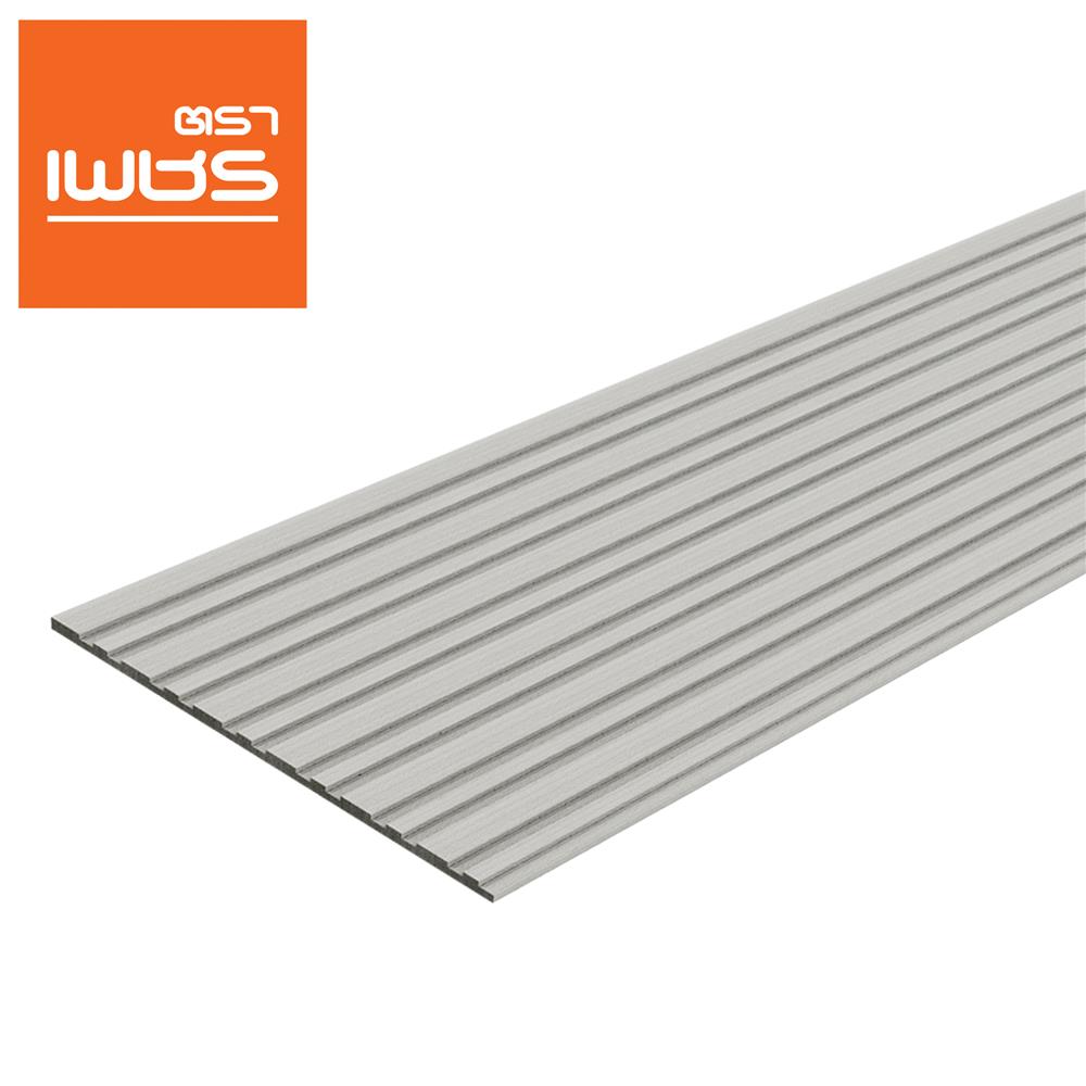 ไม้ตกแต่ง เซาะร่อง ตราเพชร TYPE 2 0.8x30x300 ซม. สีธรรมชาติ