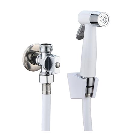 สายฉีดชำระครบชุด BEN BENTEN7890 สีขาว