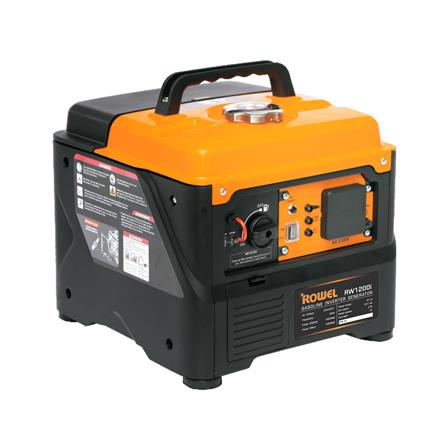เครื่องกำเนิดไฟฟ้าอินเวอร์เตอร์เบนซิน ROWEL RW1200I 1.2 กิโลวัตต์ 220 โวลต์_0
