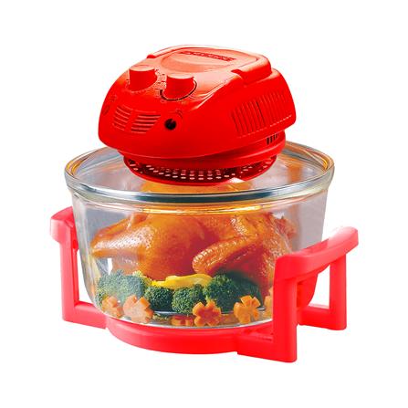 หม้ออบลมร้อน HOMMII HB-8015 12 ลิตร สีแดง_3