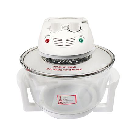 หม้ออบลมร้อน HOMMII HB-8015 12 ลิตร สีขาว_0