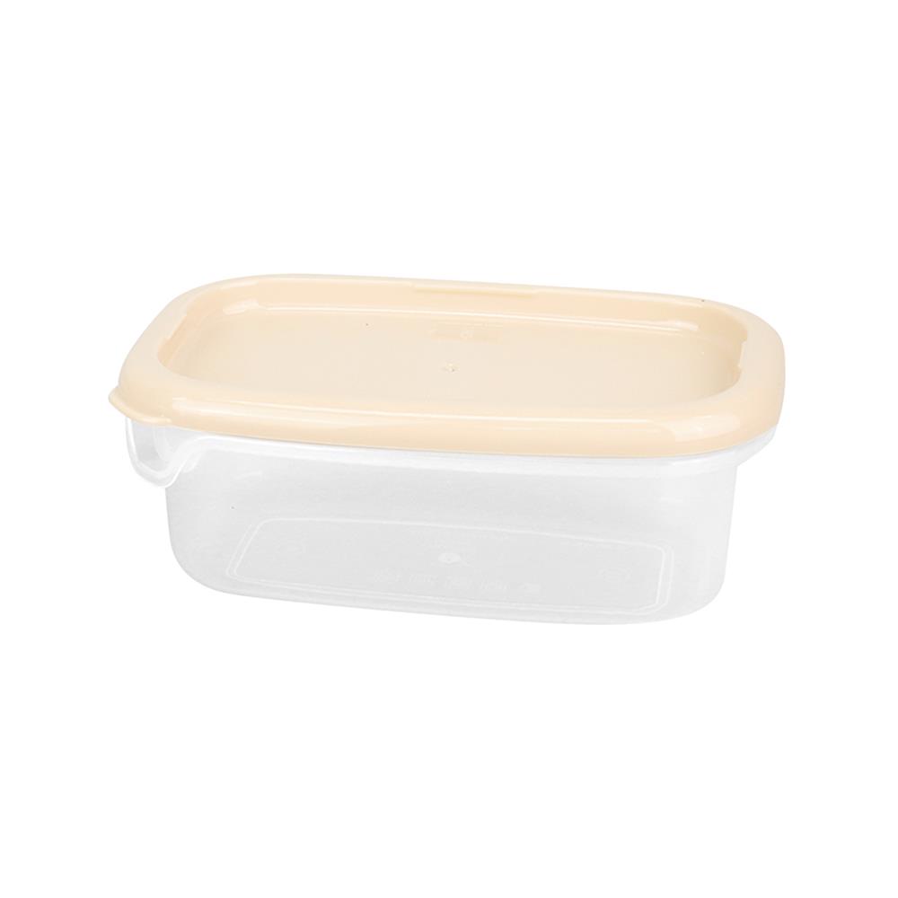 ชุดกล่องอาหาร SET 20 ชิ้น รวมฝา KECH สีเบจ