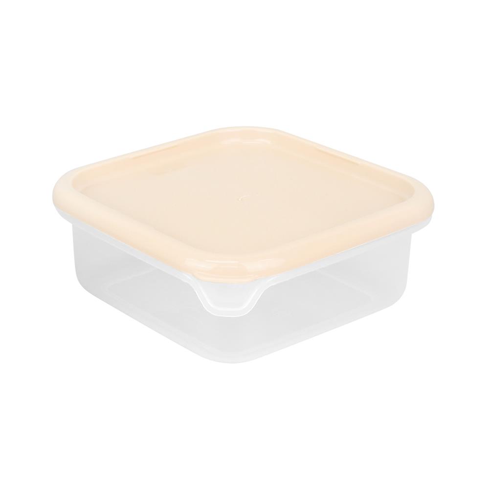 ชุดกล่องอาหาร SET 20 ชิ้น รวมฝา KECH สีเบจ