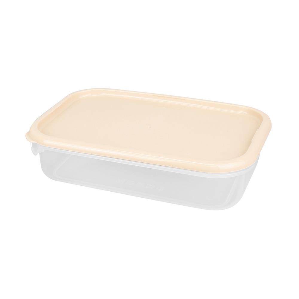 ชุดกล่องอาหาร SET 20 ชิ้น รวมฝา KECH สีเบจ